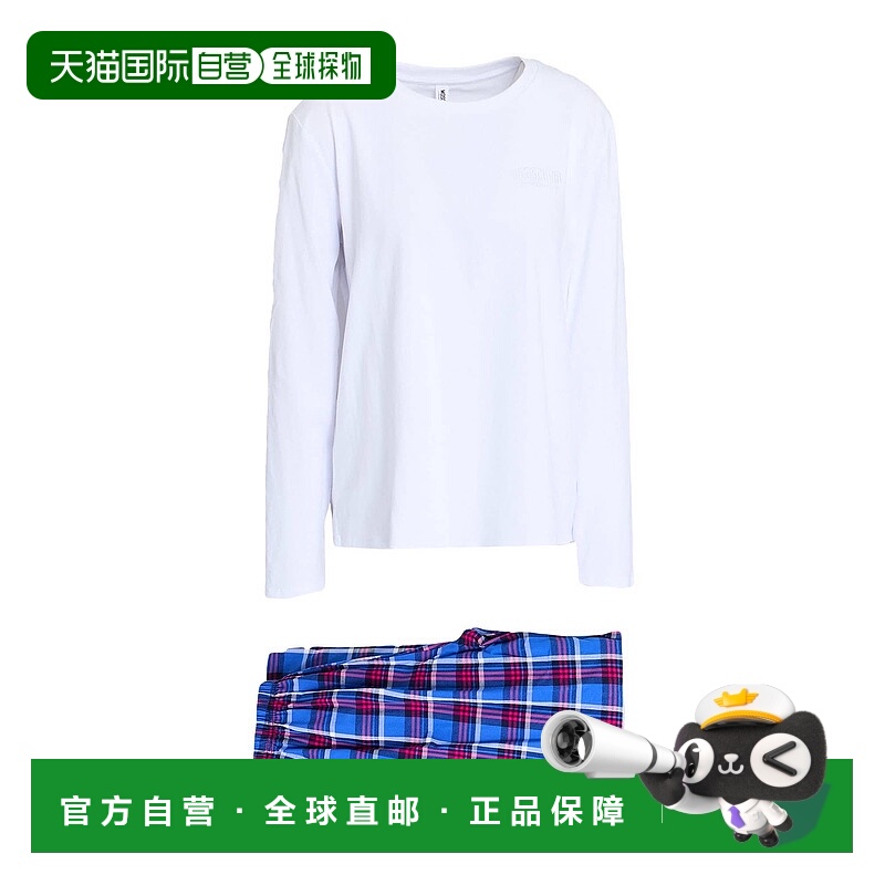 1h可退 香港直邮Moschino 莫斯奇诺 女士 睡衣 white白色 舒适时