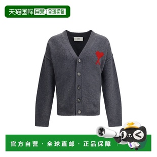 男士 Ami 1h可退 针织开衫 Paris Coeur UKC36701 香港直邮Ami