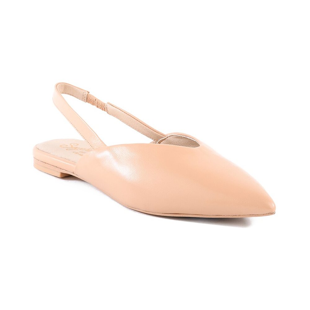 seychelles【美国奥莱】直发 塞舌尔 Holli 平底皮革鞋 - 米色