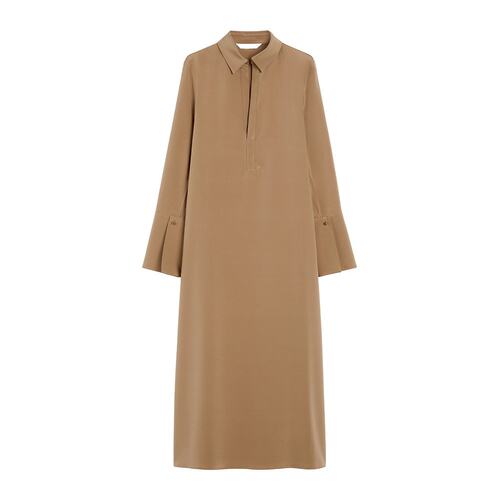 MAX MARA 女士大衣 1226015806037 AW2025 驼色 翻领长袖连衣裙