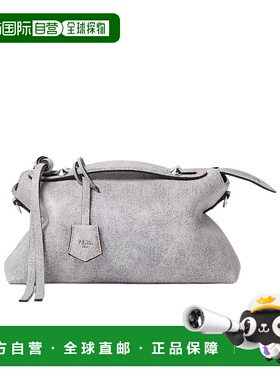 香港直邮FENDI 女士斜挎包 8BL155AV1SF0ATR SS2025 灰色 标志性