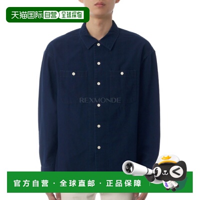 韩国直邮VISVIM 伐木工长袖衬衫（0126205011005 靛蓝色） 长袖衬