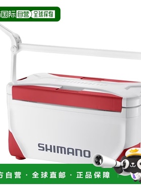 日本直邮Shimano 冷藏箱 Spacious Light 25L Caster Red NS-E25Y