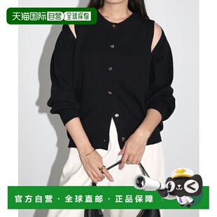 针织开衫 1h可退 长袖 2way 马甲上衣假两件 日本直邮andme