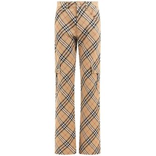女士休闲裤 CASUAL 8104570C2024 花色 TROUSERS SS2025 BURBERRY