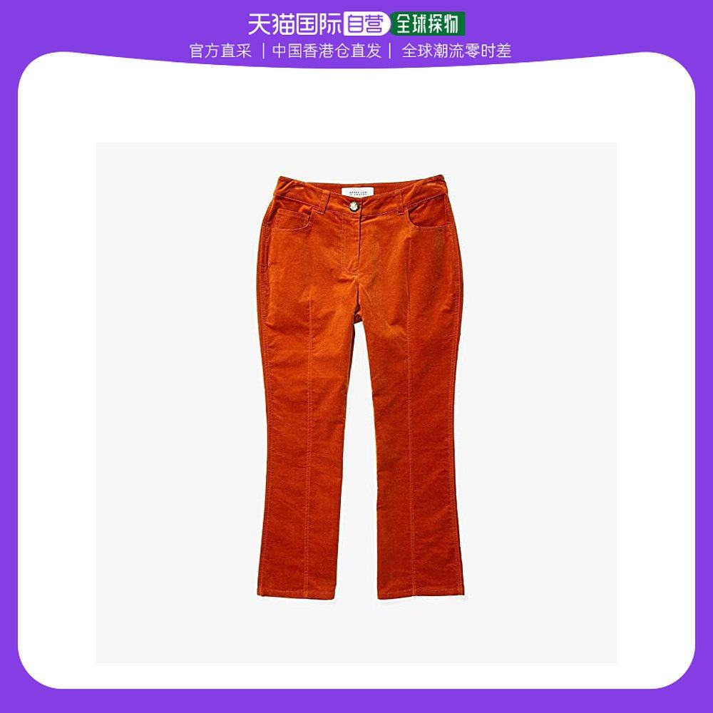 香港直邮潮奢 derek lam 10 crosby 女士短款喇叭型牛仔裤子