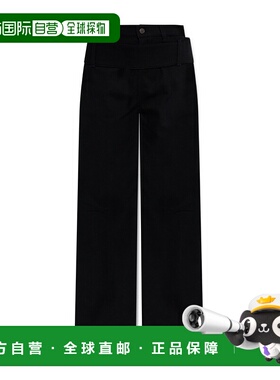 香港直邮Courreges 腰带环牛仔裤 125DPA313DE0020直筒裤
