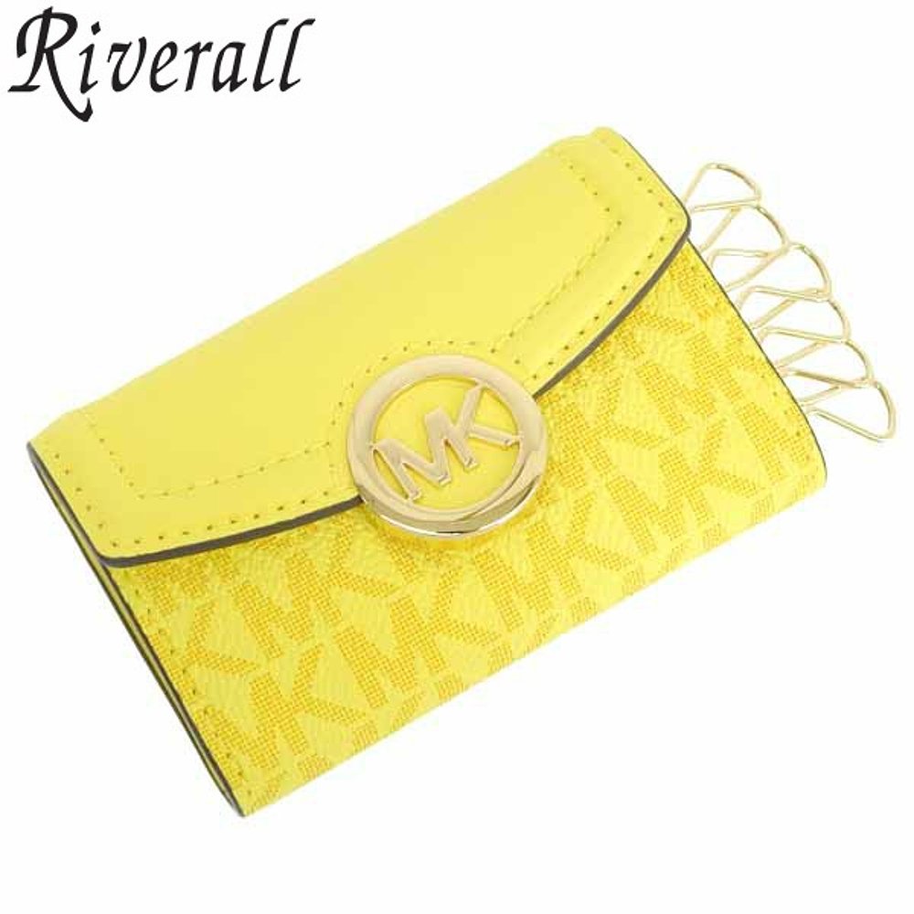 日本直邮MICHAEL KORS 钥匙扣黄色女式 d35s0gftp5b-sunmlt