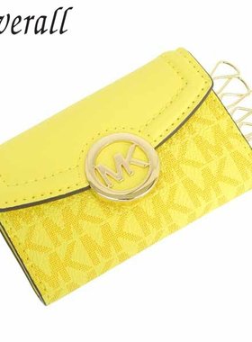 日本直邮MICHAEL KORS 钥匙扣黄色女式 d35s0gftp5b-sunmlt