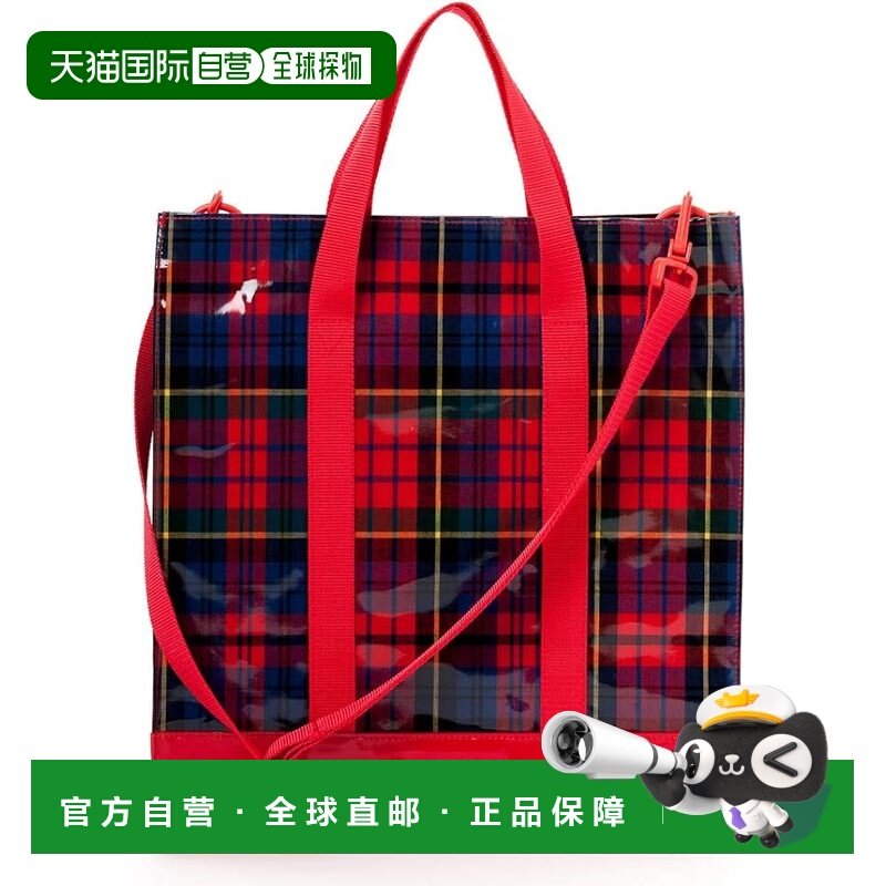 【日本直邮】彩糖系 女童竖型手提书包 格纹红 N2715800,箱包皮具/热销女包/男包,通用款女包,淘宝优惠券,粉丝福利购,淘宝优惠卷