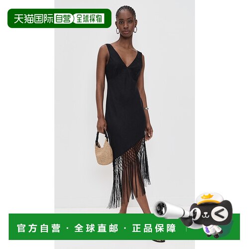 1h可退 香港直邮潮奢 Rails 女士 Tamara 连衣裙 black黑色 舒适