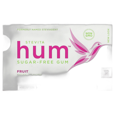 香港直邮Stoneridge Orchards,Hum，无糖口香糖，水果，12 片