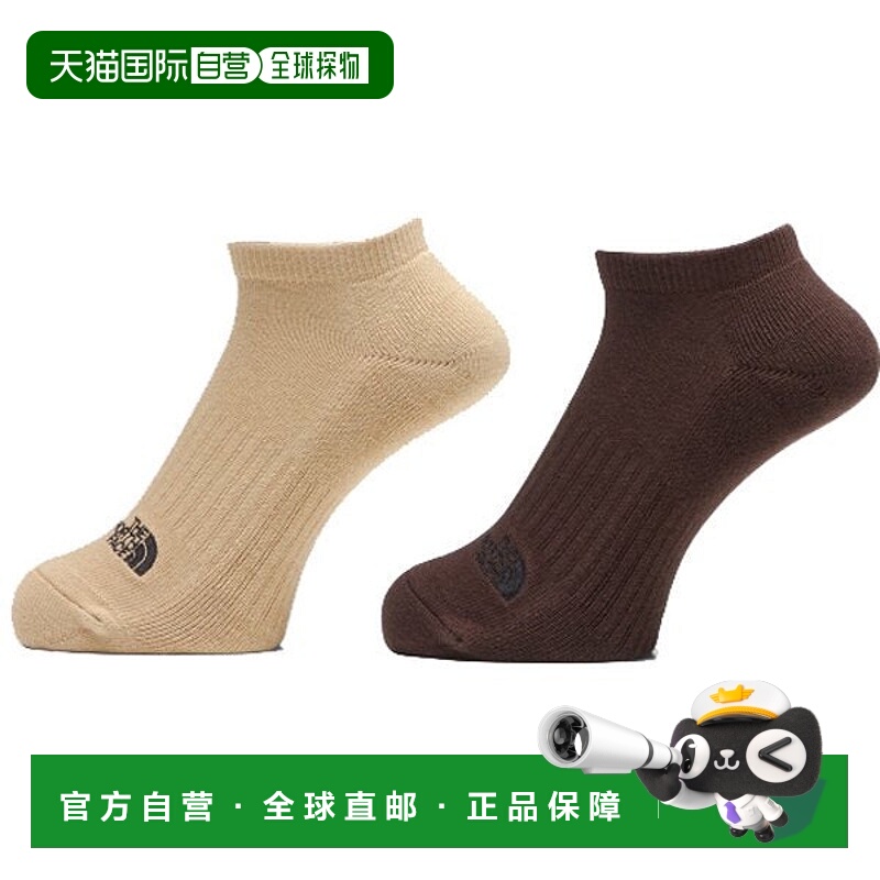 日本直邮THE NORTH FACE TNF标志2双装中性短袜 [NN82311]