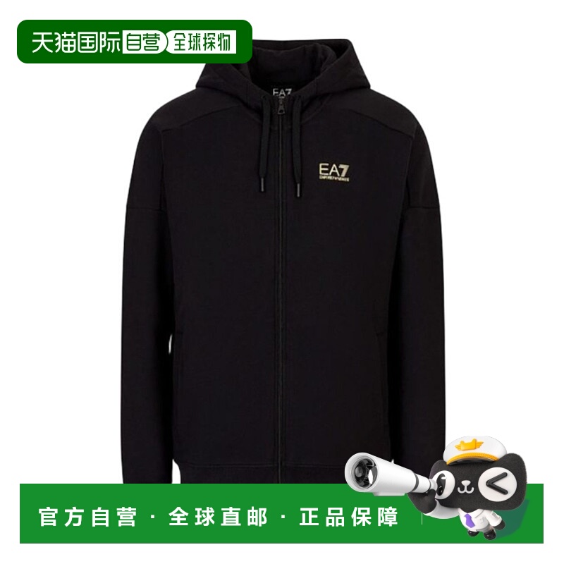 香港直邮EA7 Emporio Armani 徽标连帽休闲外套 3RPM19PJLSZ0208