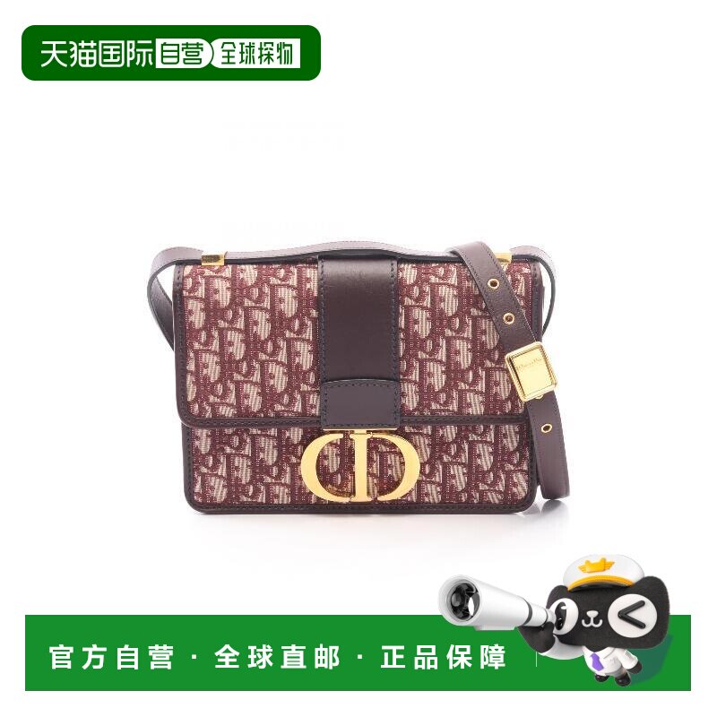 日本直邮日本中古二奢Dior迪奥女包A级95新obliqueDIOR老花帆布斜图片