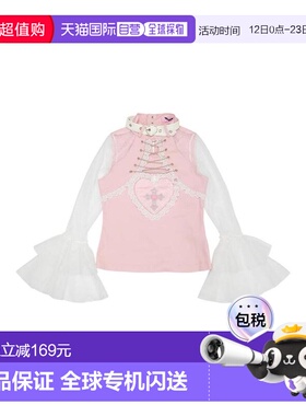 日本直邮日潮 ACDCRAG吻杀系列花边长袖T恤10149232050476