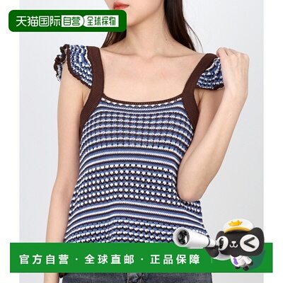 韩国直邮A.P.C 凯茜 托普 COGDJ F23305 CAA 无袖棉质上衣