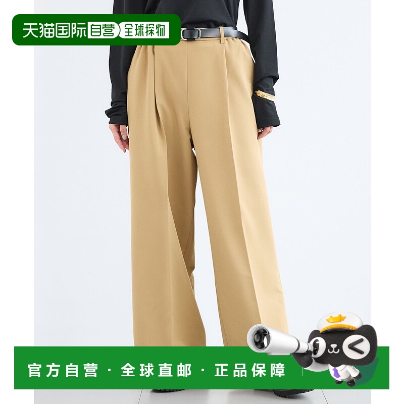 1h可退 日本直邮BARNYARDSTORM 女装 宽松 高腰显瘦垂感 半起毛阔