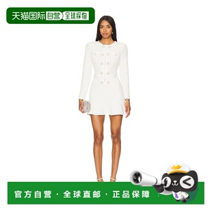 系扣针织迷你连衣裙 1h可退 女士 Portrait AW24085 香港直邮Self