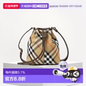 1h可退 韩国直邮博柏利burberry 女士单肩包抽绳包8093804女包