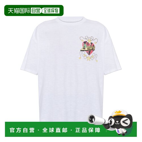 Amiri 徽标短袖T恤 AM426JR037 【付后1h可退】