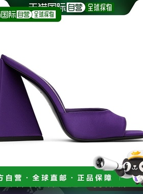 1h可退 香港直邮潮奢 The Attico 女士 紫色 Devon 凉鞋 236WS000