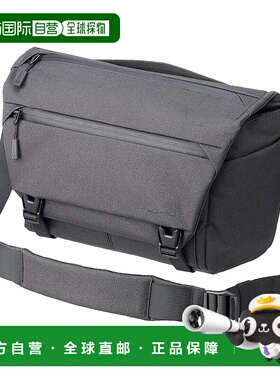 【日本直邮】白马City信使包5 黑色 上掀设计 AMZSP-CT05MS5BK