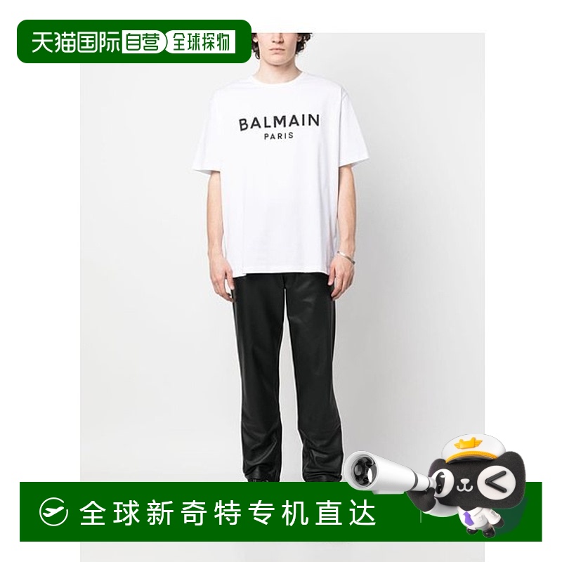 1h可退 香港直邮BALMAIN 男士T恤 AH0EG000BB73GAB潮流穿搭时尚高