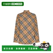 香港直邮BURBERRY 卡其色 AW2024 女士衬衫 8106164B9368BROWN