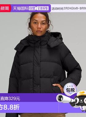 lululemon露露乐蒙女士Wunder Puff系列600蓬5格羽绒夹克外套五格