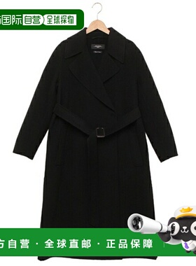 日本直邮Max Mara Manu 绳编外套黑色女士2525016021600 013