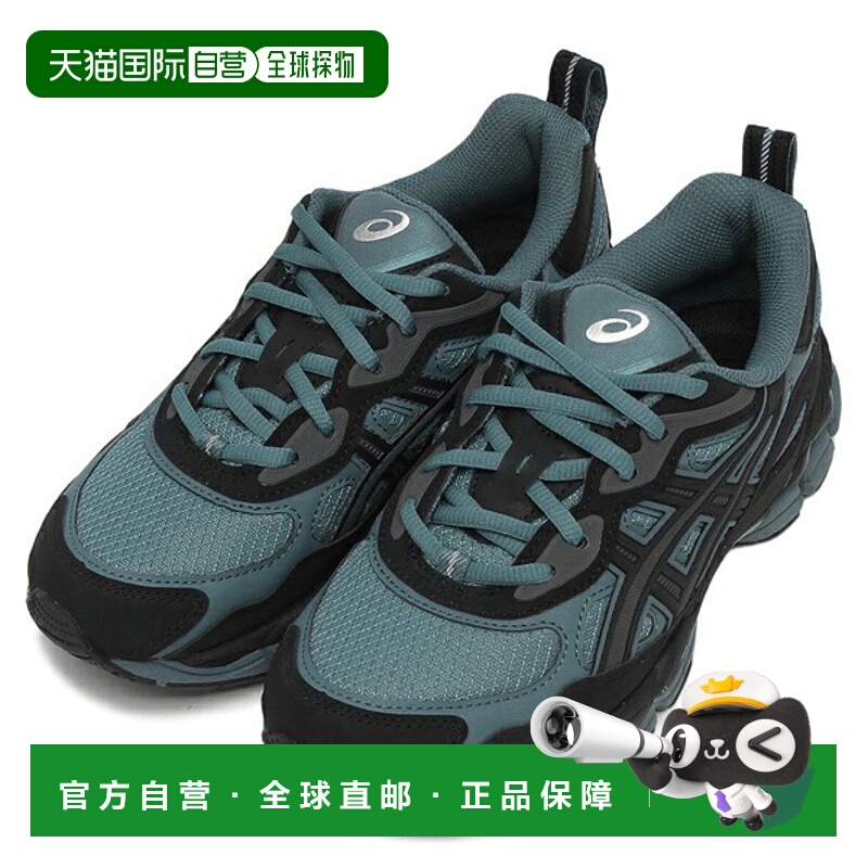 日本直邮ASICS GEL-NYC RGD 男女通用运动鞋黑色和蓝色ASICS 1203