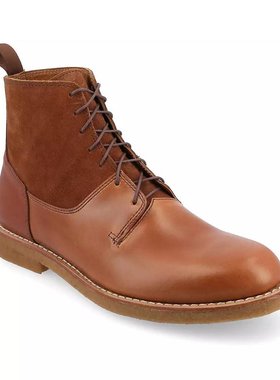 美国直邮Taft 男士 Douglas 蜂蜜色圆头系带靴 时装靴