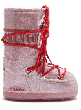 MOON BOOT 男童童靴 80D3400290J001 AW2024 粉红色