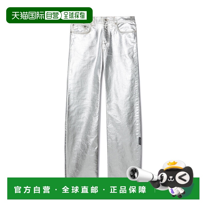 1h可退香港直邮OFF-WHITE女士牛仔裤 OWYA069S25DEN0037200 SS2