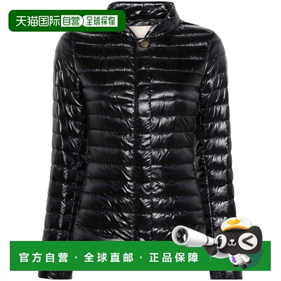 1h可退 香港直邮Herno 女士 黑色外套 PI0608DIC12017Z black黑色