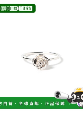 1h可退 日本直邮Ray BEAMS 女士 玫瑰造型 银饰戒指 61441974058