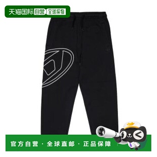 AW2025 1h可退 J022720GYCJK900 男童长裤 黑色 香港直邮DIESEL