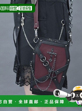 1h可退 日本直邮axes femme POETIQUE 女士 仿皮多肩带 coffin包