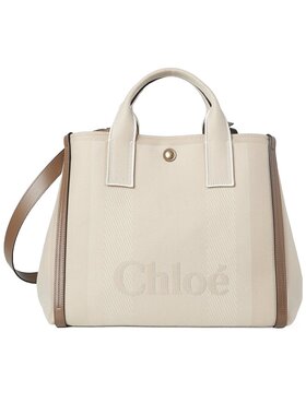 Chloe 蔻依 女士 Carre 帆布斜挎包 C25SS910O65