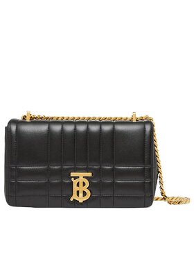 BURBERRY 女士斜挎包 80595091 CO 黑色 Lola - 绗缝小号单肩包
