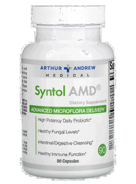 香港直发arthur andrew medical益生菌成人调理肠胃90粒胶囊孢子