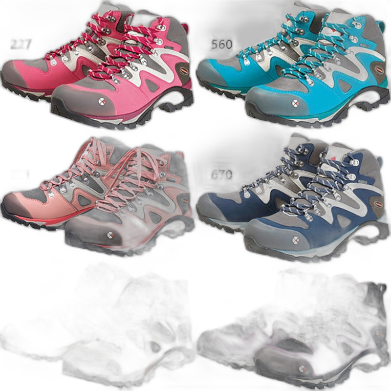 日本直邮Caravan 女士 C4 03 登山鞋登山徒步鞋 0010403