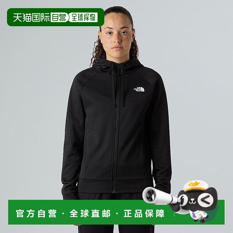 自营欧洲直邮北面 Reaxion 2.0女士连帽拉链外套 THE NORTH FACE