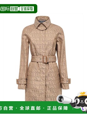 自营Versace Cotton Women's Coat - beige 美国奥莱直发