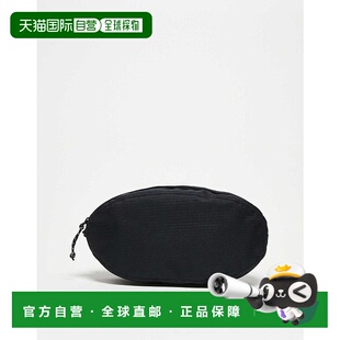 1h可退 香港直邮潮奢 ASOS 男士 设计尼龙洗漱包(黑色) black黑色