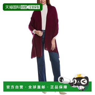 Solid red Jersey Wrap 美国奥莱直发 Cashmere 自营Phenix