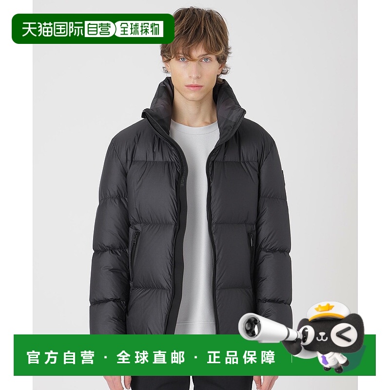 1h可退 日本直邮BLACK LABEL CRESTBRIDGE男装轻量立领拉链羽绒外