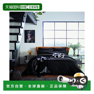 美国奥莱直发 黑色 自营Ted Baker素色羽绒被