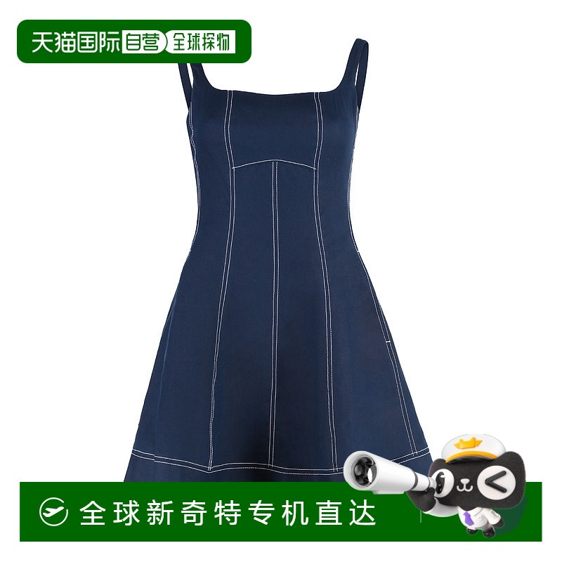 1h可退 香港直邮潮奢 Tommy Hilfiger 汤米 希尔费格 女士 无袖连